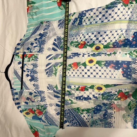 Long Open Line Floral Kimono sz OS NWOT - Picture 5 of 5
